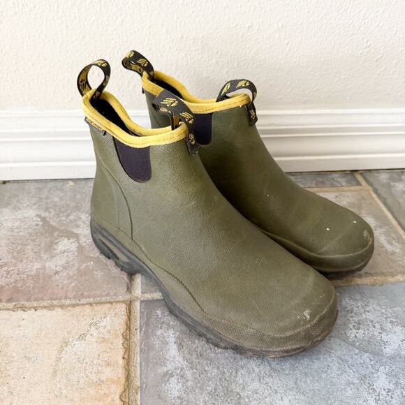 LaCrosse Hampton 6” Green Rubber Ankle Rain Boots Mens 7 main image 6
